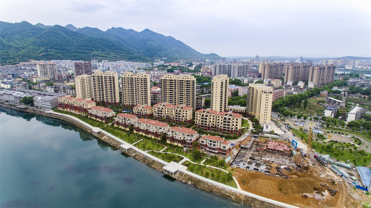 互湘·東江灣南院航拍圖