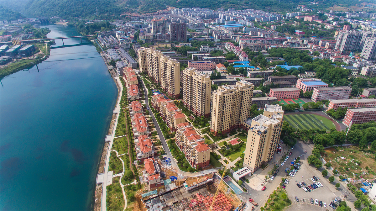 互湘·東江灣南院航拍圖